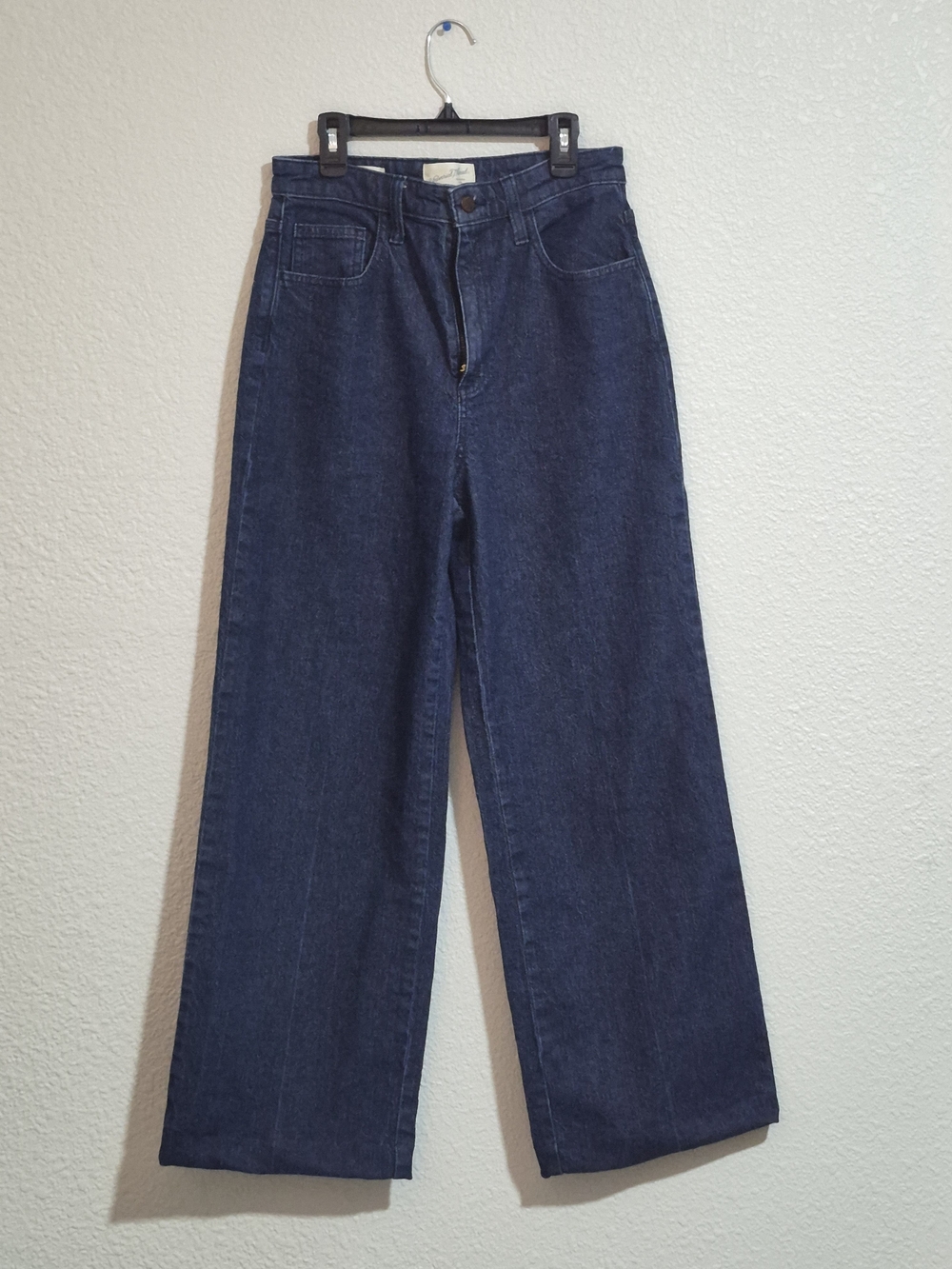 Universal Thread Wide Leg High-Rise Jeans in Dark Indigo Sie 6R